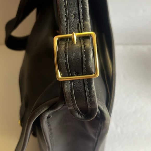 Vintage COACH leather briefcase stamped IRREGULAR w/COA - Picture 7 of 16